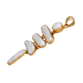 ALCHEMIA PEARL & BIWA PEARL PENDANT